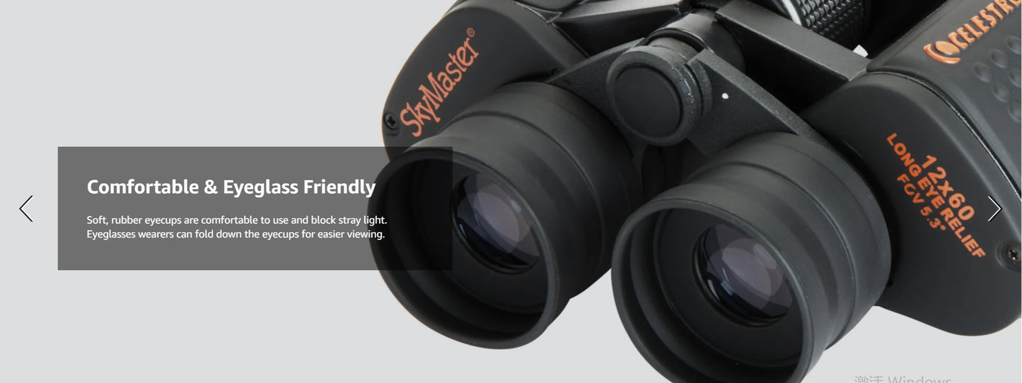 Jumelles Celestron SkyMaster 12x60