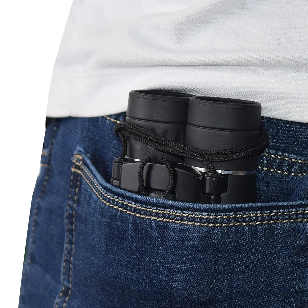 Jumelles APEXEL 8x21 Compact Binoculars BAK4 FMC Optics IPX4 - Long Range 1000m