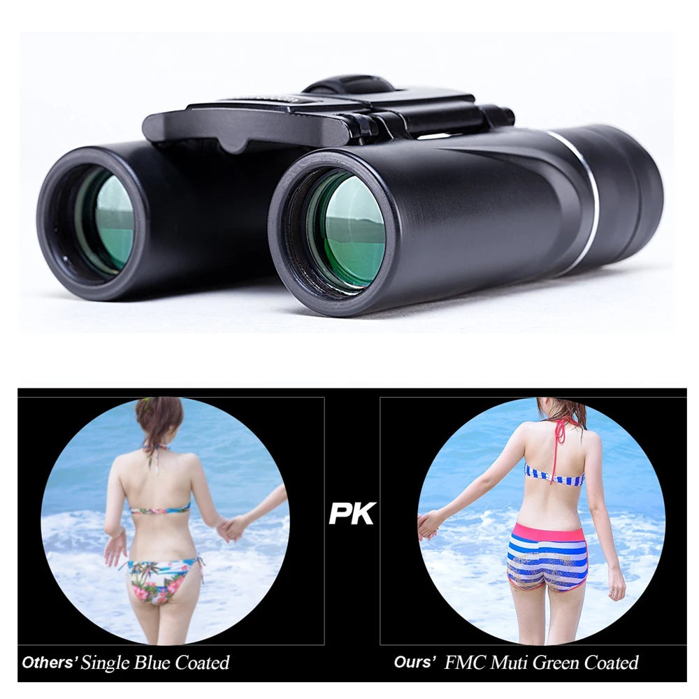 Jumelles APEXEL 8x21 Compact Binoculars BAK4 FMC Optics IPX4 - Long Range 1000m