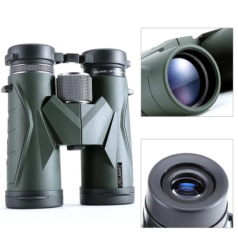 Jumelles Militaires HD 8x42 et 10x42 BAK7 Imperméables Zoom Nitrogène