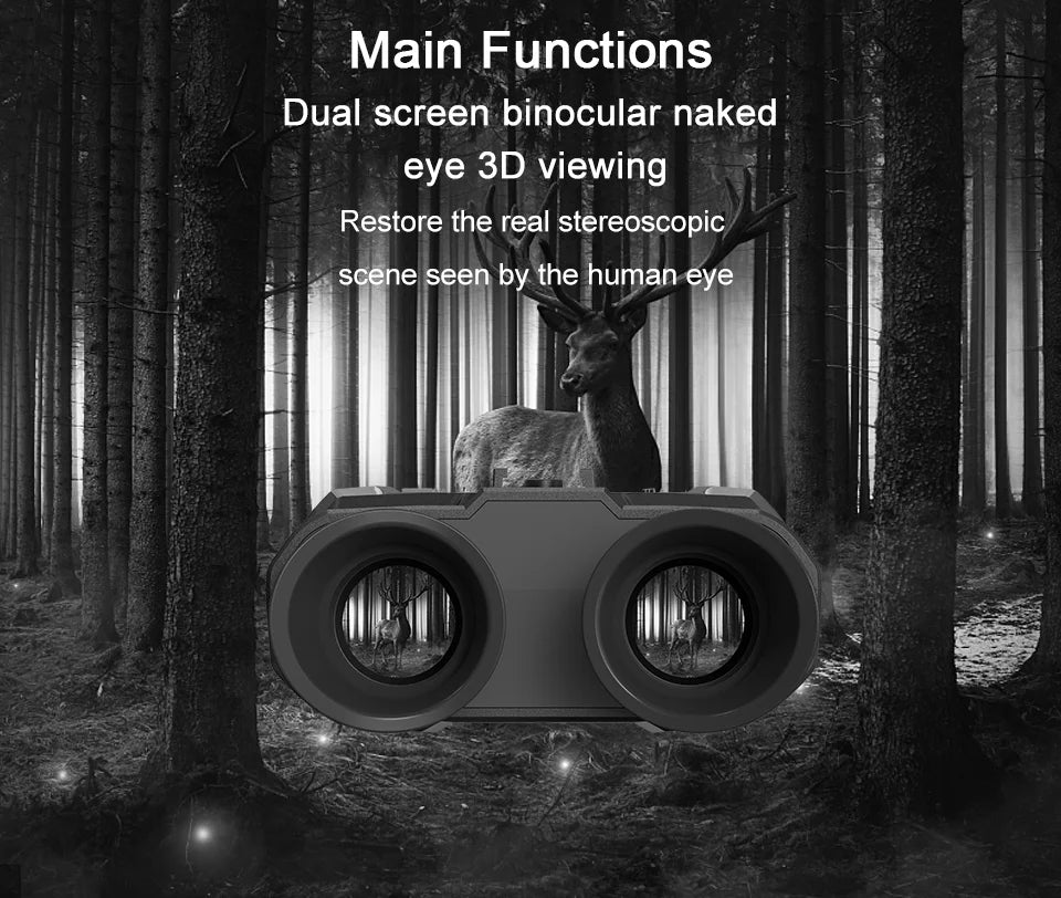 GVDA Infrared Night Vision Binoculars Goggles Device - 8X Zooming Military Night Vision
