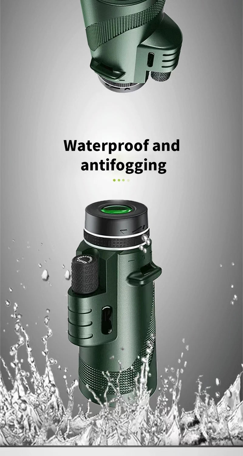 Télescope Portable Zoom HD 80x100 - Idéal pour la chasse, le camping et les voyages