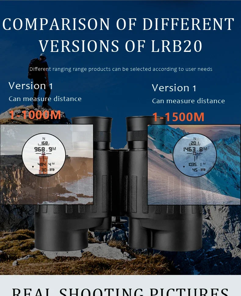 Jumelles Smart Laser 1500M Binoculars Binoculars - Kaalee