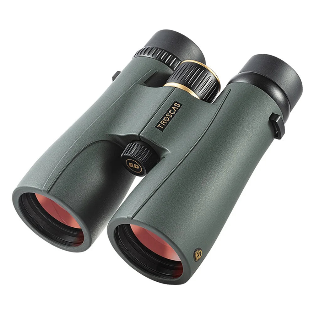 Jumelles Ponbos 12x50 HD ED Binocular Telescope SMC Coating Birdwatching Mirror Outdoor Waterproof Binoculars for Hunting Camping