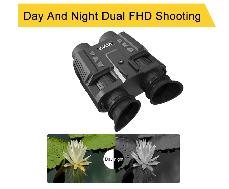 GVDA Infrared Night Vision Binoculars Goggles Device - 8X Zooming Military Night Vision