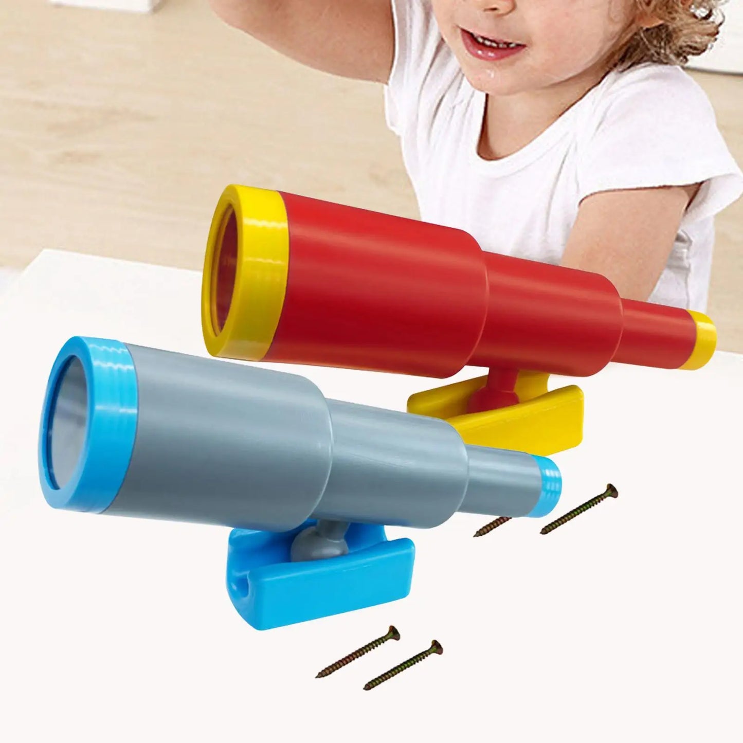 Télescope pour enfants 4x NoEnName_Null Kids Telescope Toy - Binoculars Toy