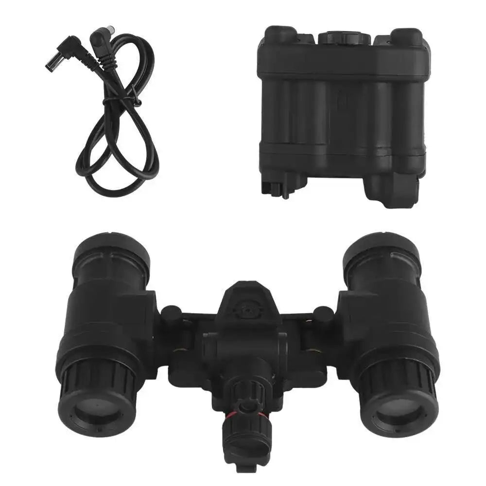 Jumelles AN/PVS31 Dual-Tube Binocular Night Vision Goggles - Accessoires de casque Airsoft pour modèle de chasse en cosplay