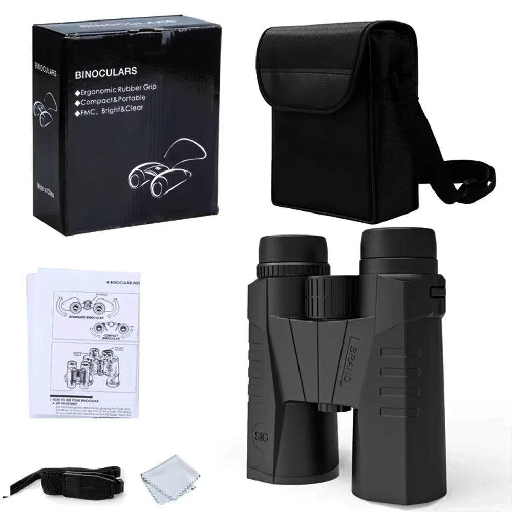 Jumelles Ponbos JG12X42 Compactes et Professionnelles