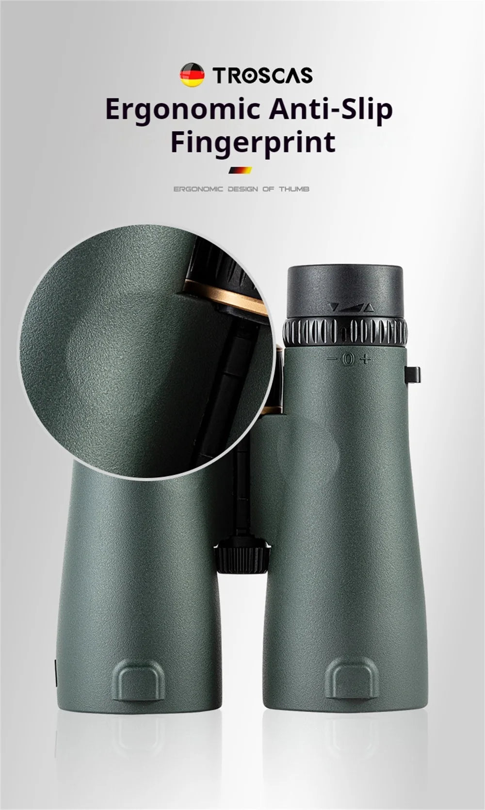 Jumelles Ponbos 12x50 HD ED Binocular Telescope SMC Coating Birdwatching Mirror Outdoor Waterproof Binoculars for Hunting Camping