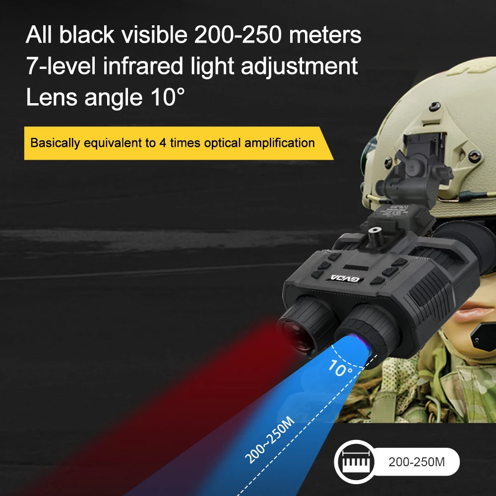 GVDA Infrared Night Vision Binoculars Goggles Device - 8X Zooming Military Night Vision