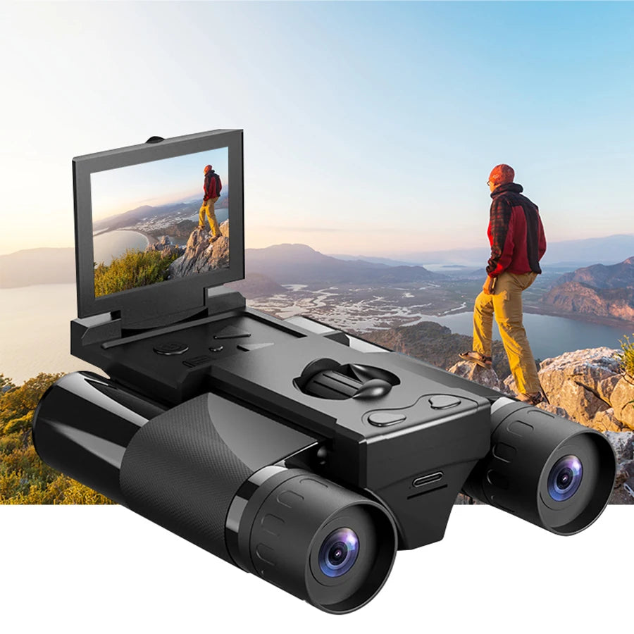 Jumelles DT10 Camera et Vidéo Black HD 19cm - Compactes et Puissantes