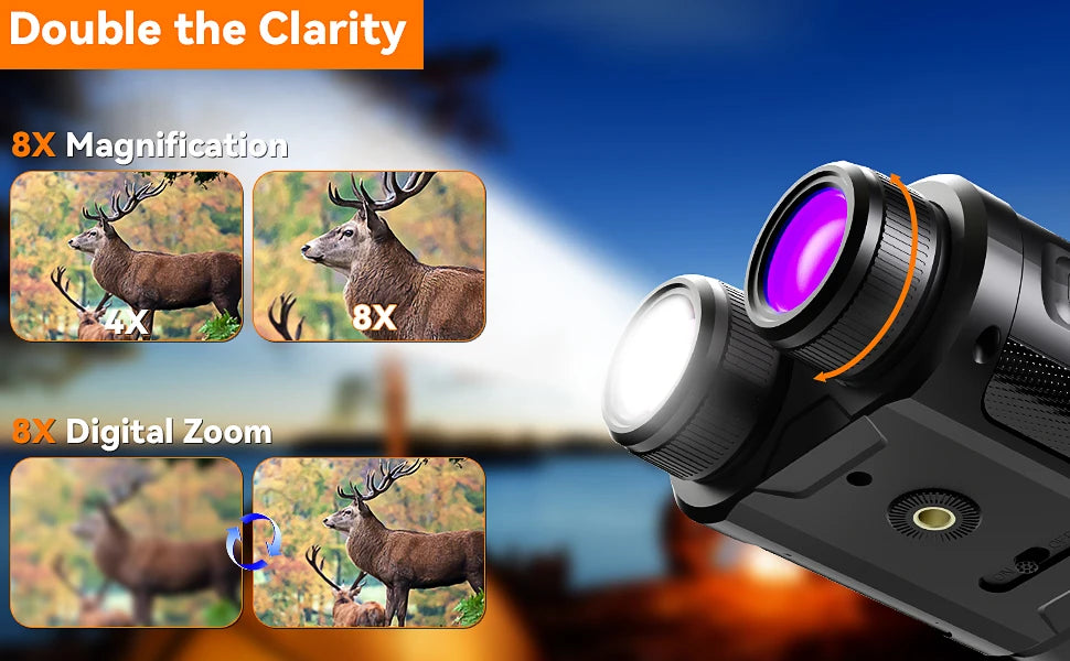 Monoculaire de Vision Nocturne Suntekcam 5x40 Handhold
