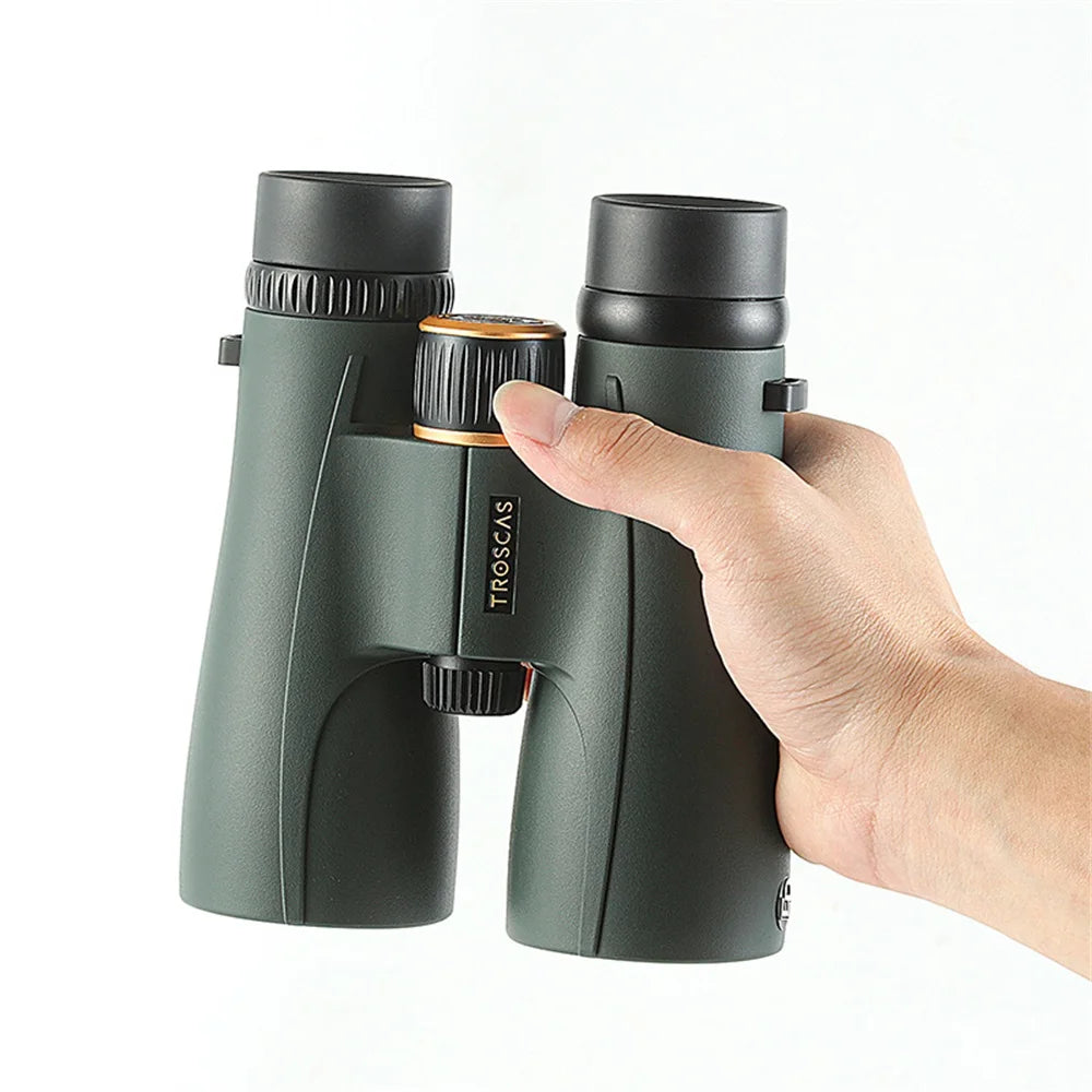 Jumelles Ponbos 12x50 HD ED Binocular Telescope SMC Coating Birdwatching Mirror Outdoor Waterproof Binoculars for Hunting Camping