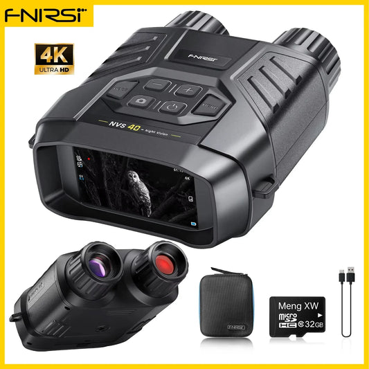 Jumelles FNIRSI NVS-40 4K HD Night Vision 6X Digital Zoom