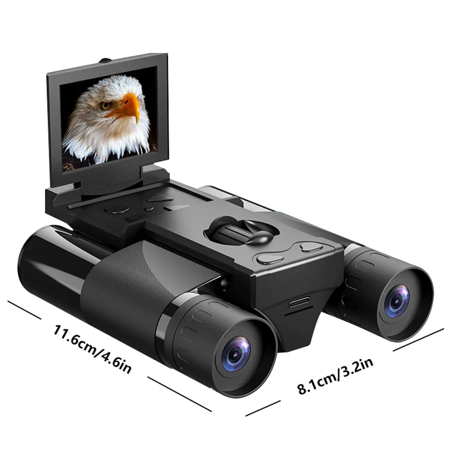 Jumelles DT10 Camera et Vidéo Black HD 19cm - Compactes et Puissantes