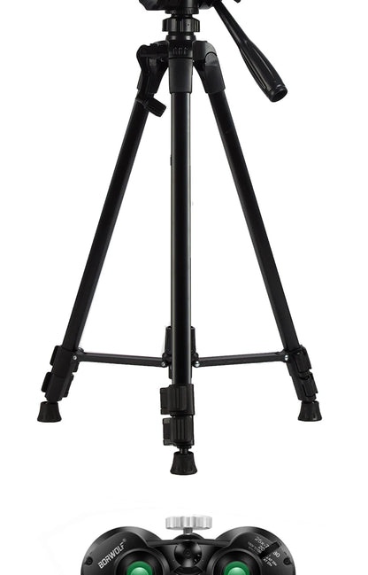 Jumelles Astronomie 25-75x80 HD | Étanches & Puissantes | Optique Militaire pour Observation, Chasse, Randonnée & Sport