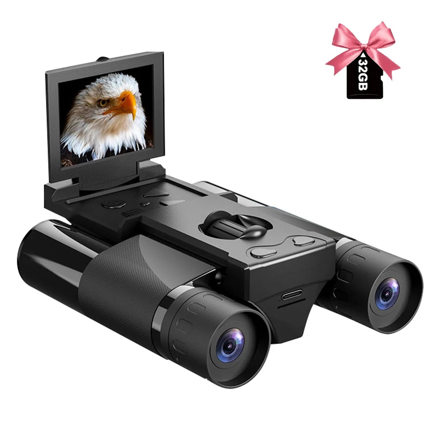 Jumelles DT10 Camera et Vidéo Black HD 19cm - Compactes et Puissantes