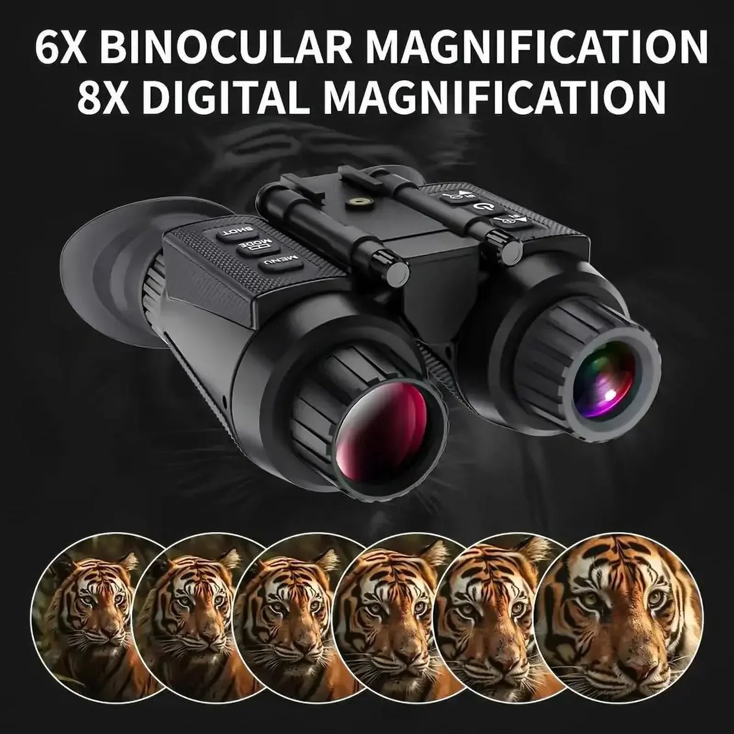 Jumelles NITERUS NV8300 Night Vision Goggles Binoculars 4K HD Device