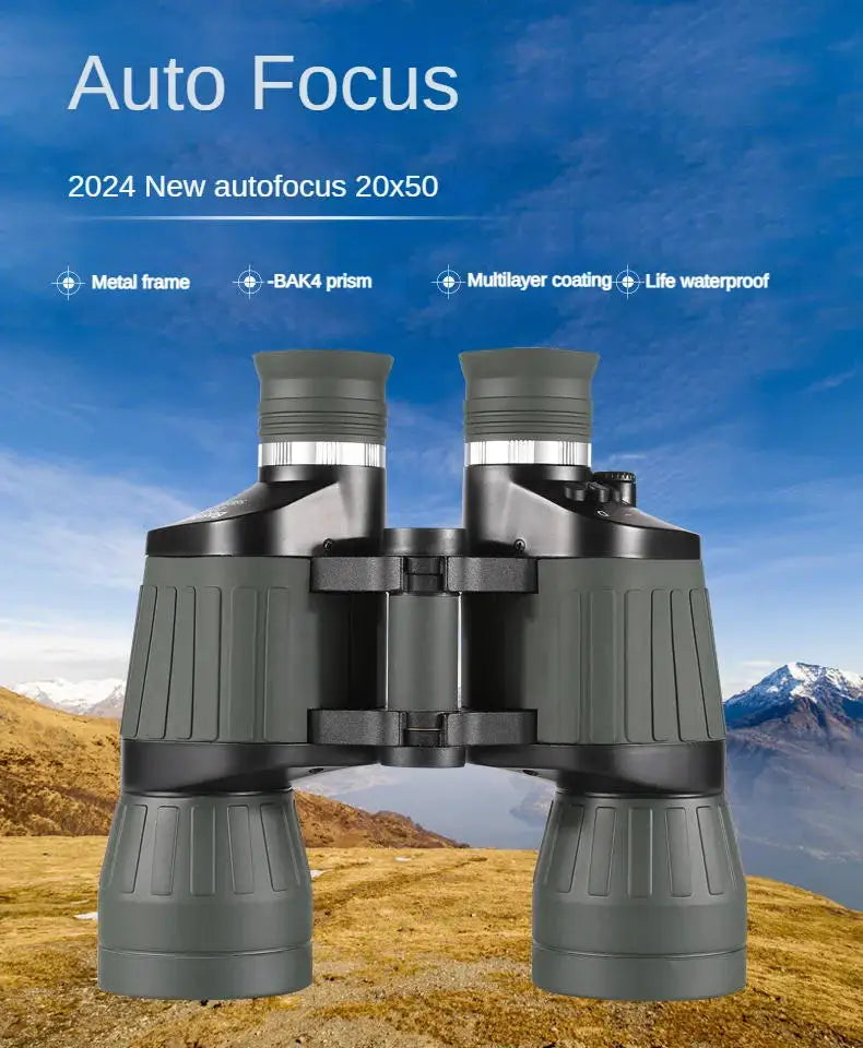 Jumelles Boshile 20x50 Auto Focus Binoculars - Étanches et Longue Portée